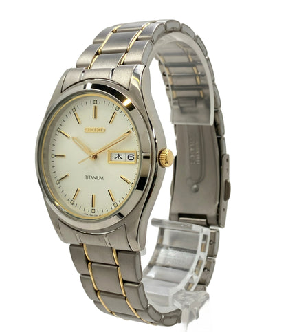 SEIKO 腕時計 クオーツ 7N43-9100 メンズ セイコー