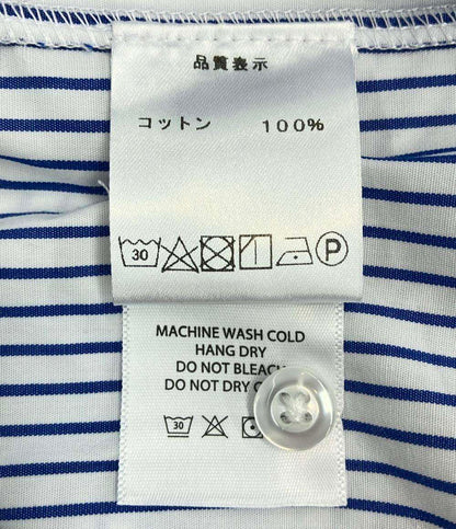 美品 グランド コレクション 半袖ストライプシャツ メンズ SIZE M GRAND COLLECTON