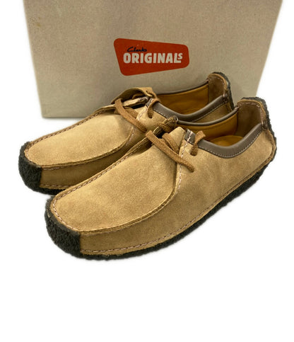 美品 Clarks ローカットシューズ ナタリー スエード メンズ SIZE UK 7 G クラークス