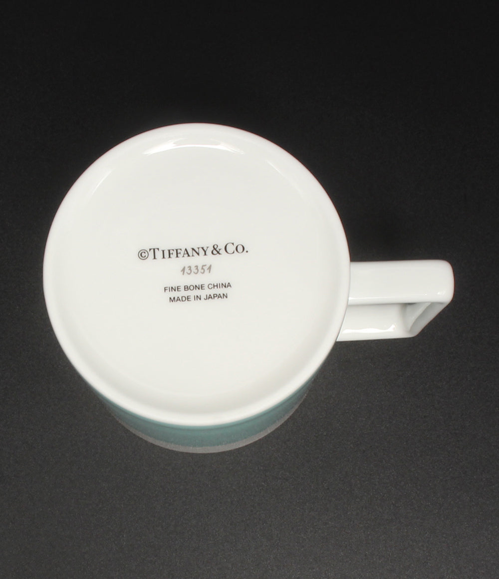 美品 TIFFANY&Co. マグカップ カラーブロック ティファニー