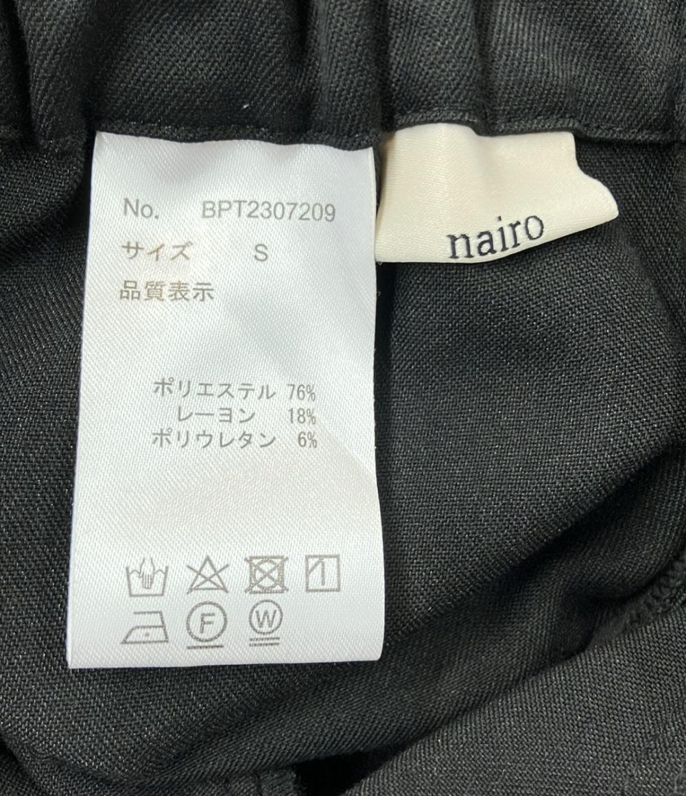 美品 ナイロ ワイドパンツサロペット レディース SIZE S nairo