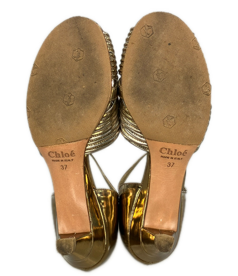 Chloe アンクルストラップサンダル レディース SIZE 37 (24.5cm) クロエ