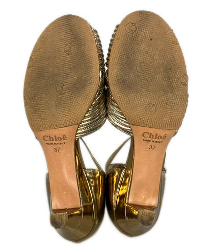 Chloe アンクルストラップサンダル レディース SIZE 37 (24.5cm) クロエ