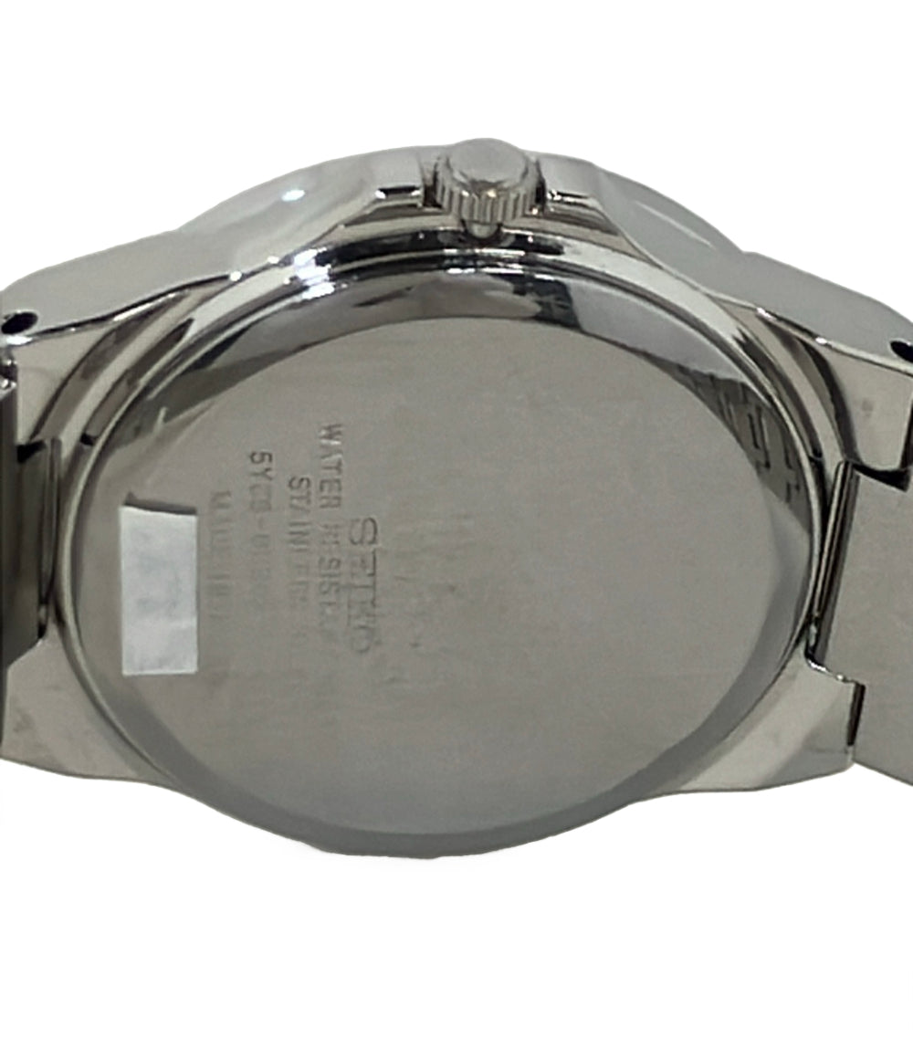 SEIKO 腕時計 ルキア lK クオーツ ブラック 5Y89-0B30 レディース メンズ セイコー