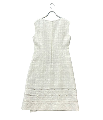Rene ノースリーブワンピース レース 裾パール タグ付き 6016600 レディース SIZE 34 (S) ルネ