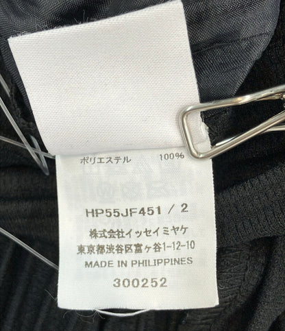 訳あり HOMME PLISSE ISSEY MIYAKE プリーツイージーパンツ hp55jf451 メンズ SIZE 2 (M) オム プリッセ イッセイミヤケ