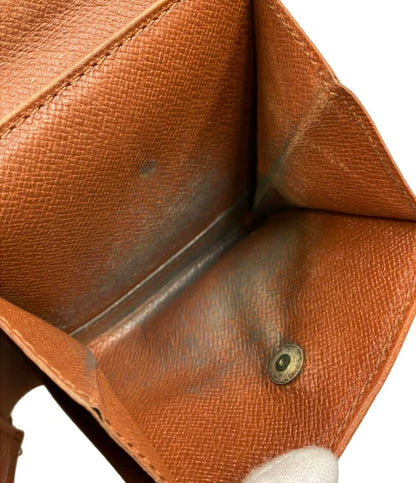 訳あり LOUIS VUITTON 二つ折り財布 ポルト ビエ カルト クレディ モネ モノグラム M61665 レディース ルイ・ヴィトン