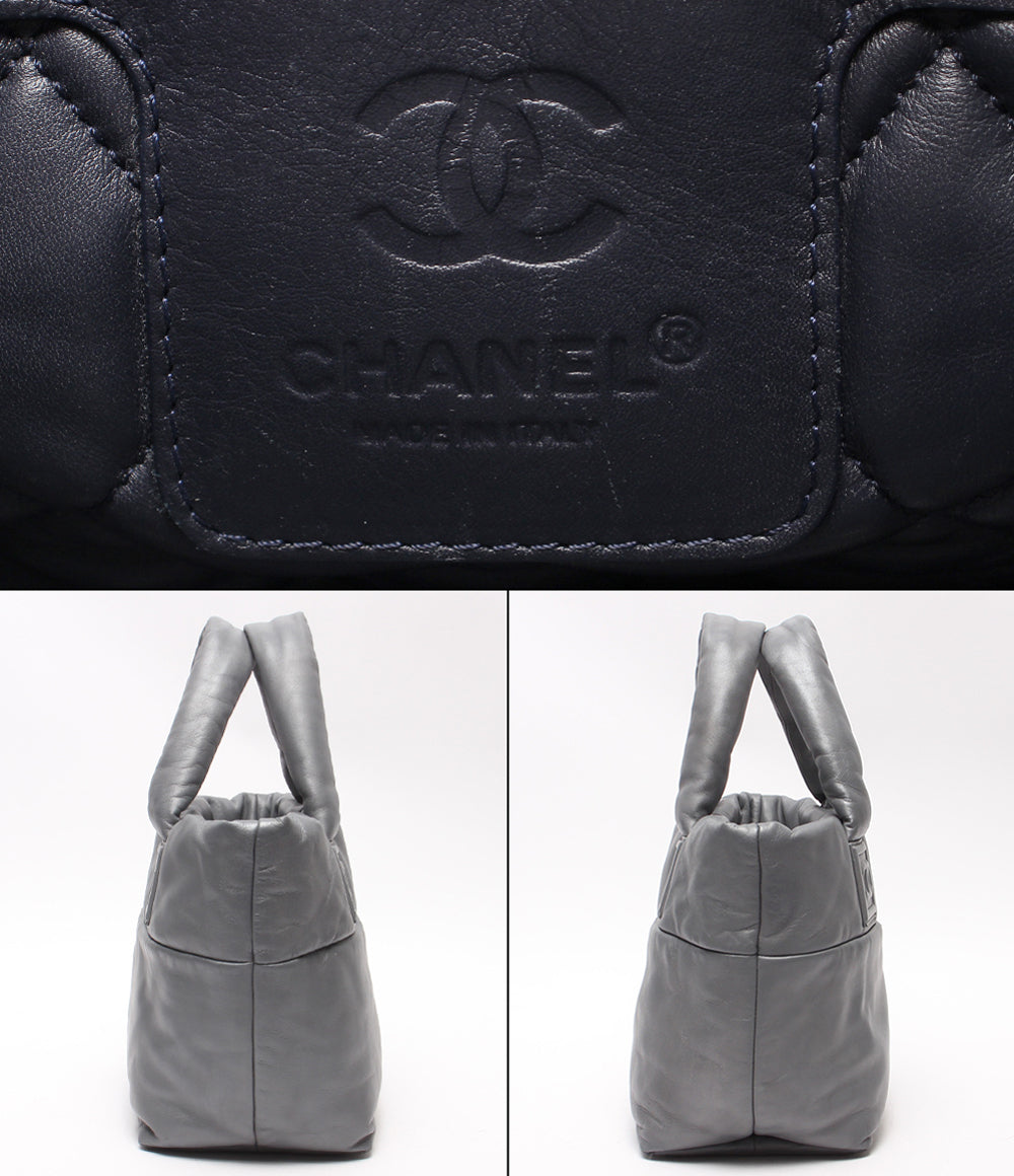 CHANEL ハンドバッグ トートバッグ シルバー金具 14番台 コココクーン