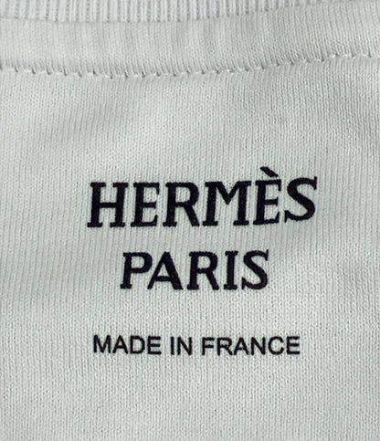 美品 HERMES 半袖Tシャツ タピドゥセル 6H4635DA レディース メンズ SIZE 40 (M) エルメス