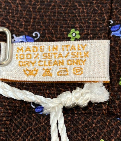 美品 ブルガリ ネクタイ シルク100% メンズ BVLGARI