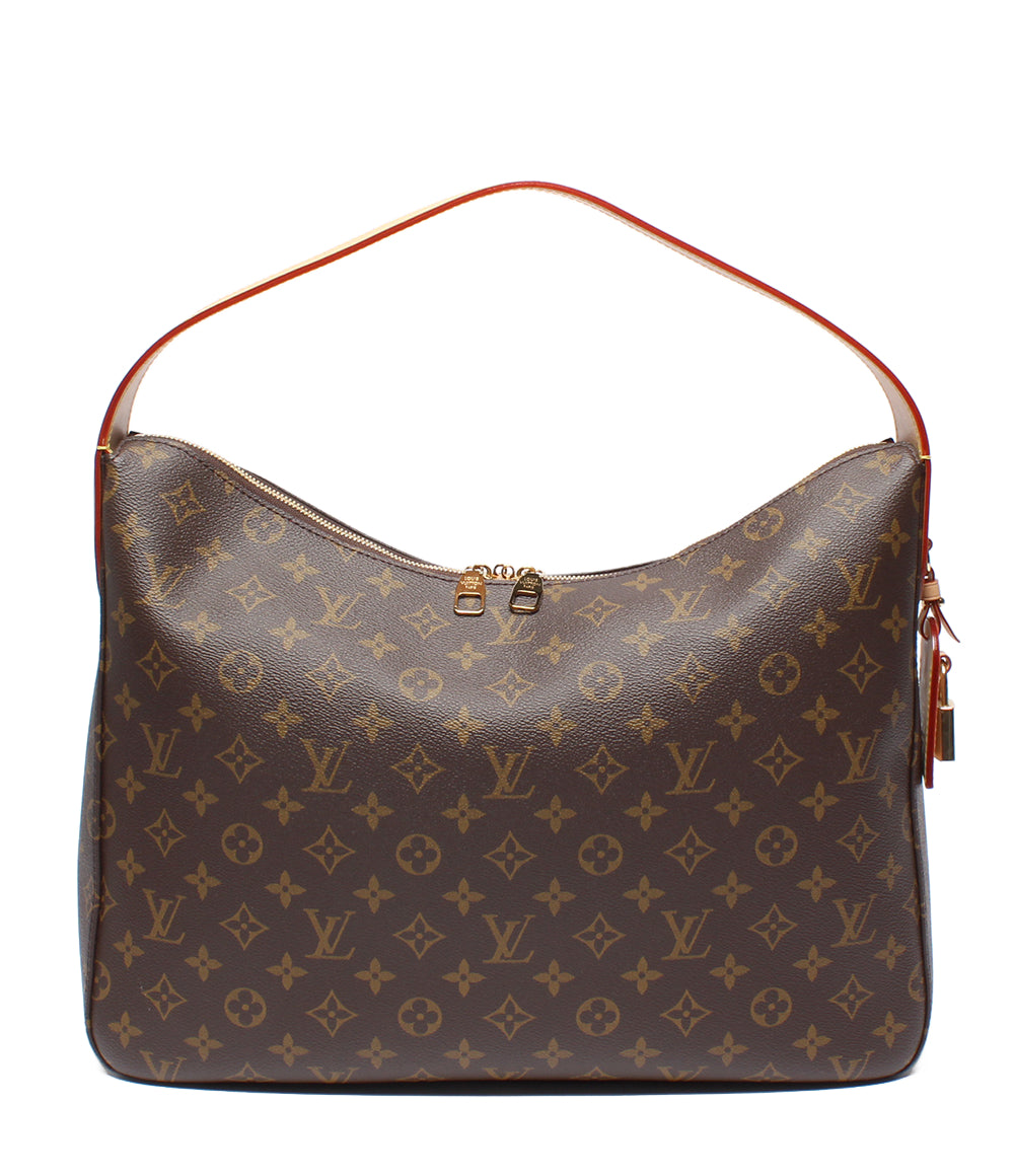 美品 LOUIS VUITTON ショルダーバッグ 肩掛け スラウチィMM モノグラム M12098 レディース ルイ・ヴィトン