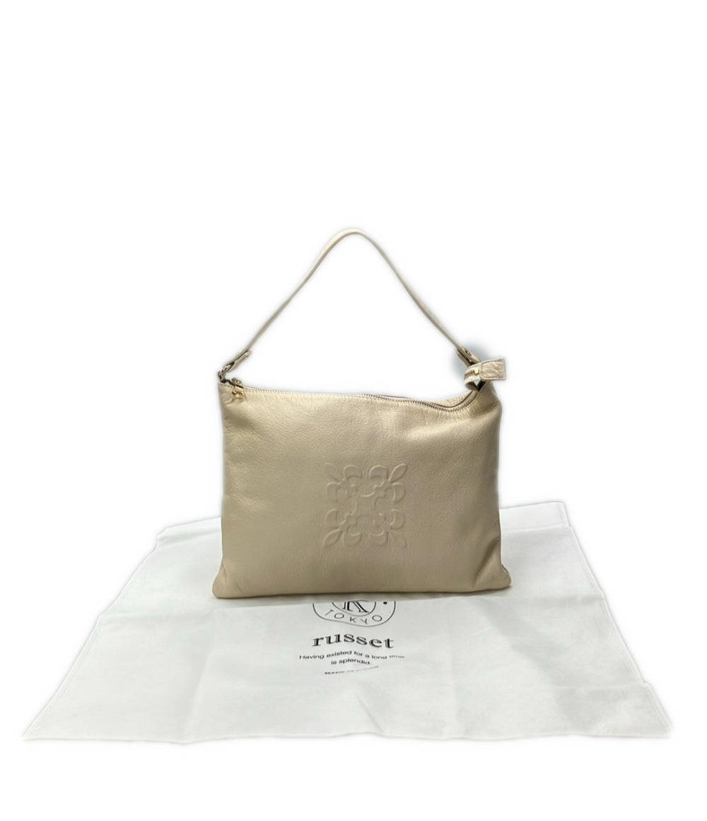 美品 russet ハンドバッグ ショルダーバッグ 2WAY 斜め掛け 本革 レディース ラシット
