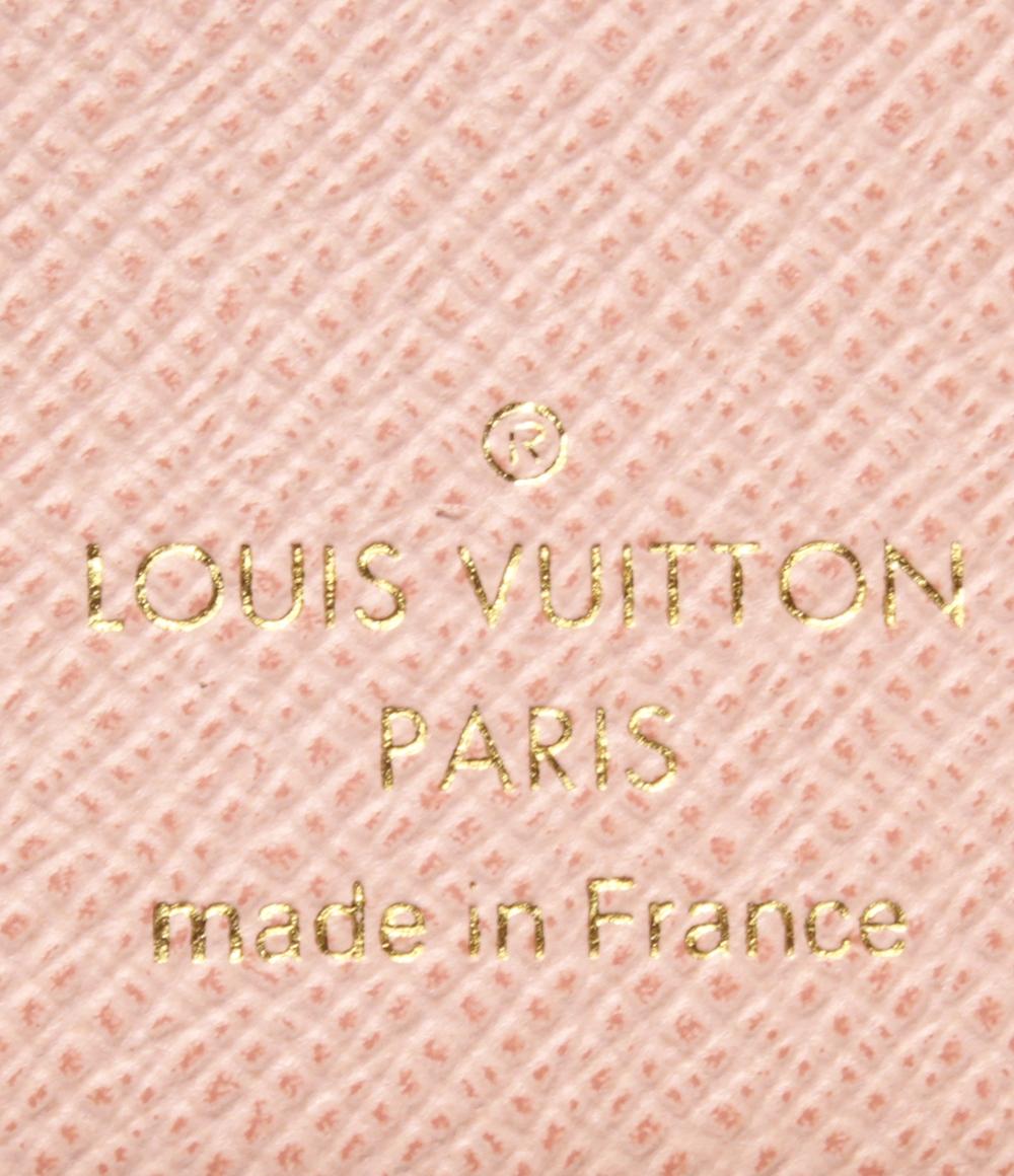 訳あり LOUIS VUITTON 三つ折り財布 ポルトフォイユ ゾエ ダミエアズール N60292 レディース ルイ・ヴィトン