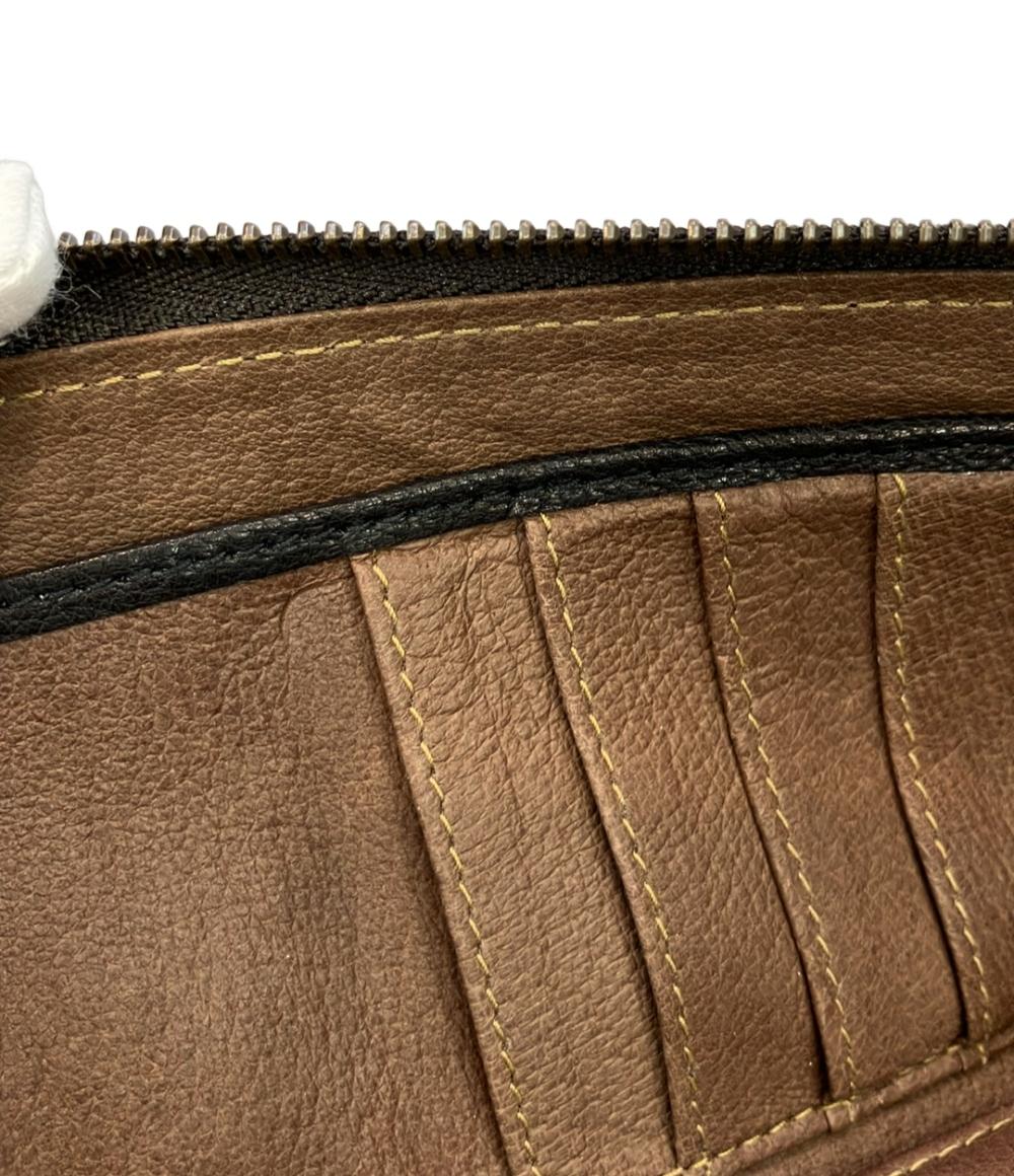 ゲンテン L字ファスナー長財布 メンズ genten