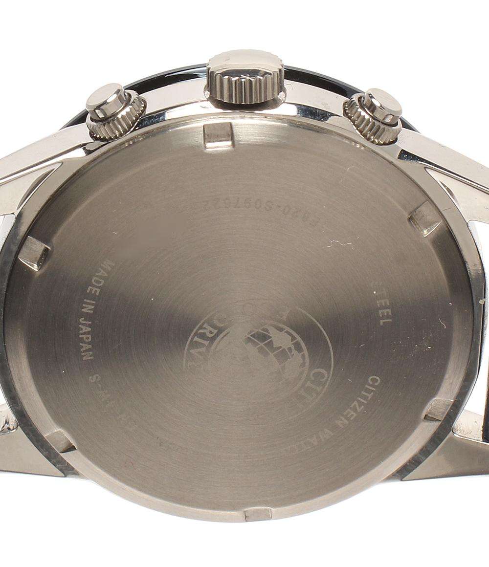 CITIZEN 腕時計 ソーラー ネイビー E820-S097622 メンズ シチズン