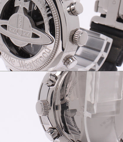 Vivienne Westwood 腕時計 CAGE ケージ クオーツ ブラック VW-2063 メンズ レディース ヴィヴィアンウエストウッド