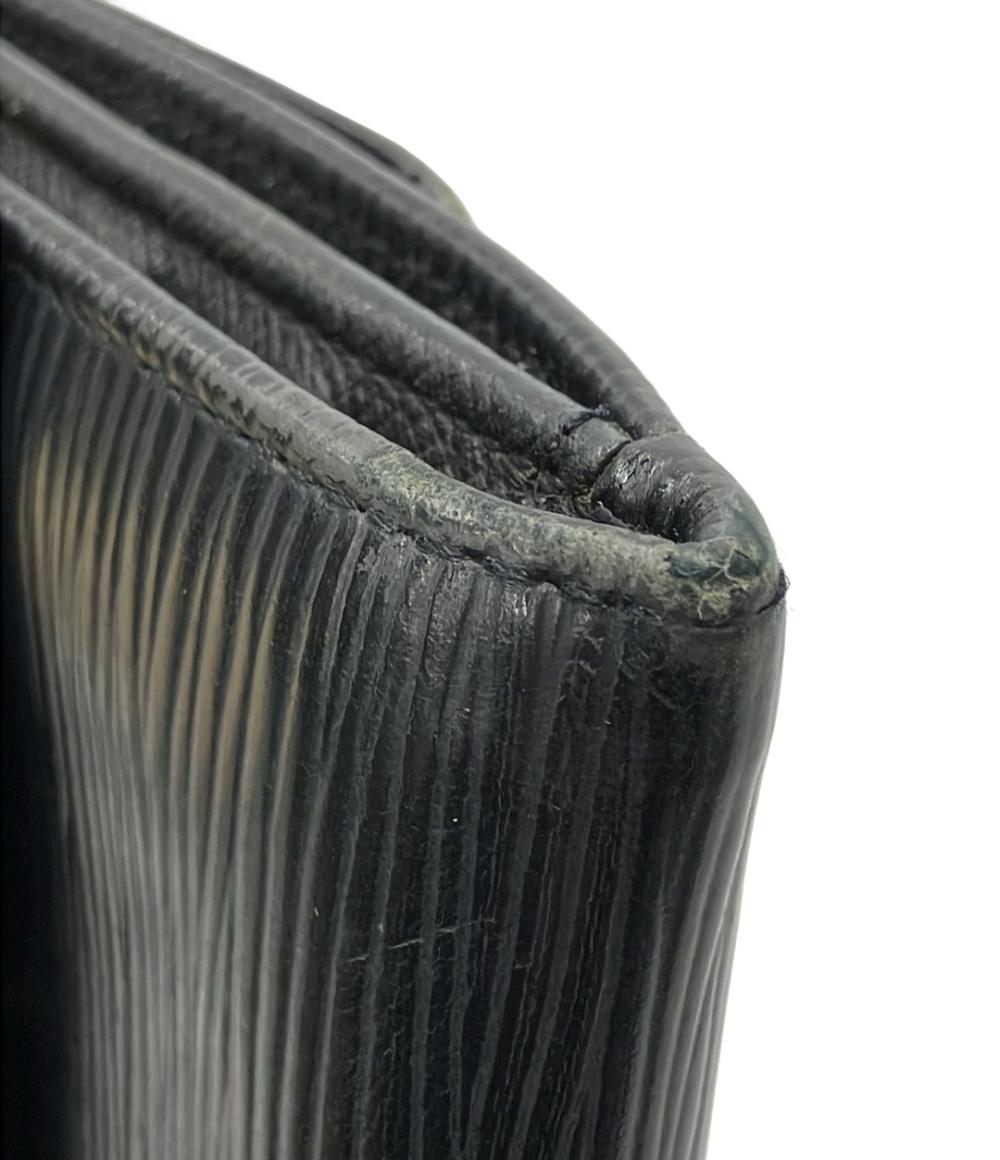 LOUIS VUITTON Wホック二つ折り財布 ポルトモネ ビエ カルトクレディ エピ M63482 レディース メンズ ルイ・ヴィトン