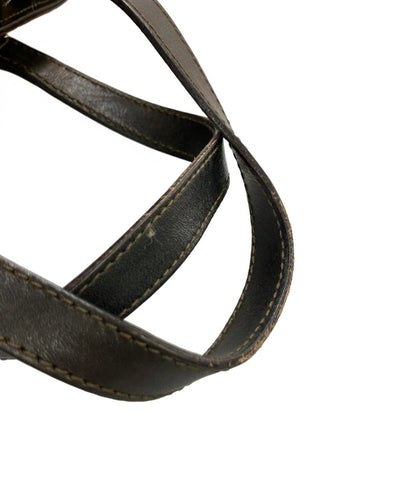 CELINE ハンドバッグ スエード レザー Cマカダム レディース セリーヌ