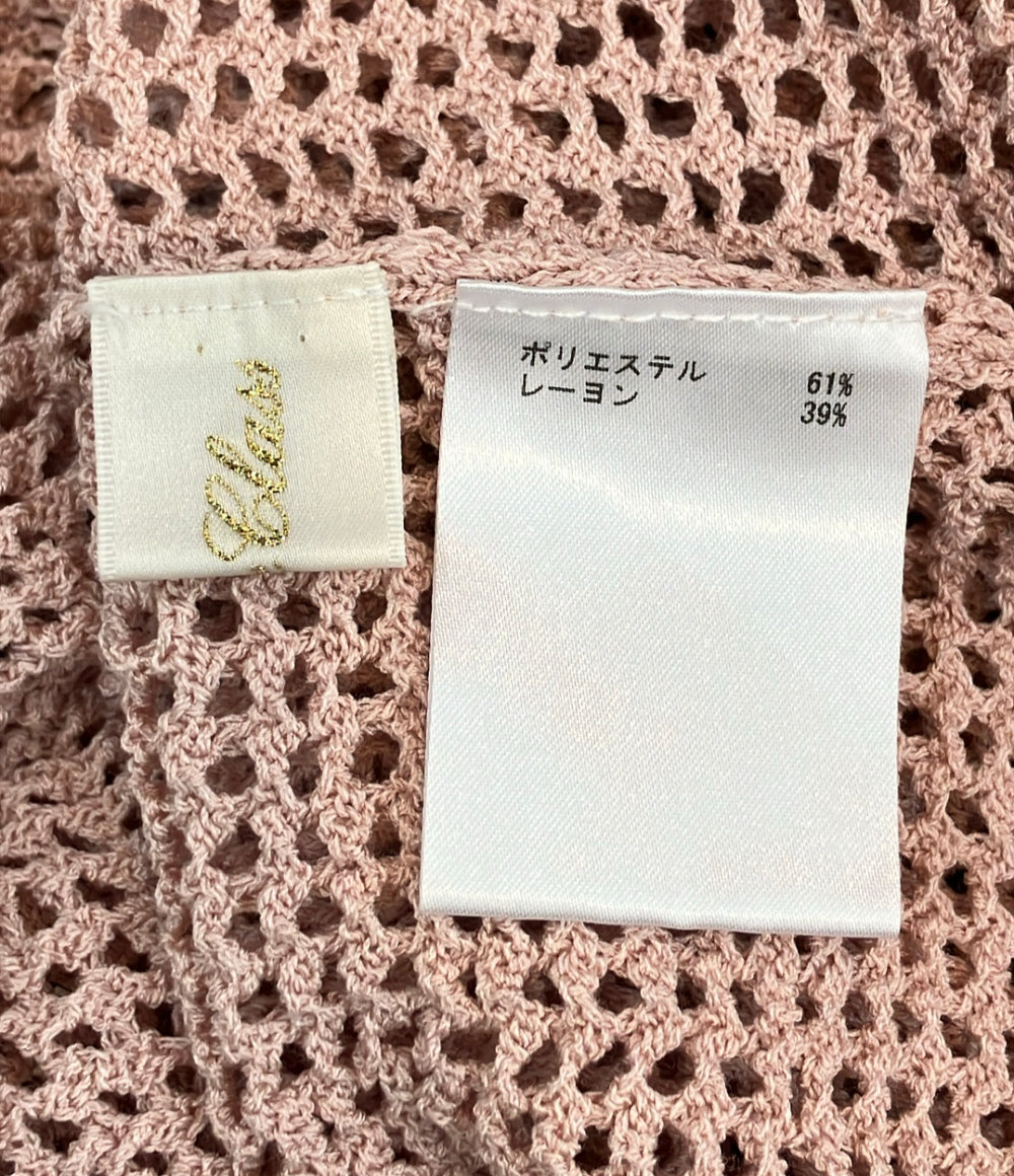 GRACE CONTINENTAL ボーダーメッシュフーディ レディース SIZE 36 グレースコンチネンタル