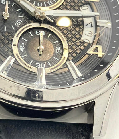 ゲス 腕時計 クオーツ ブラック W0076G1 メンズ Guess