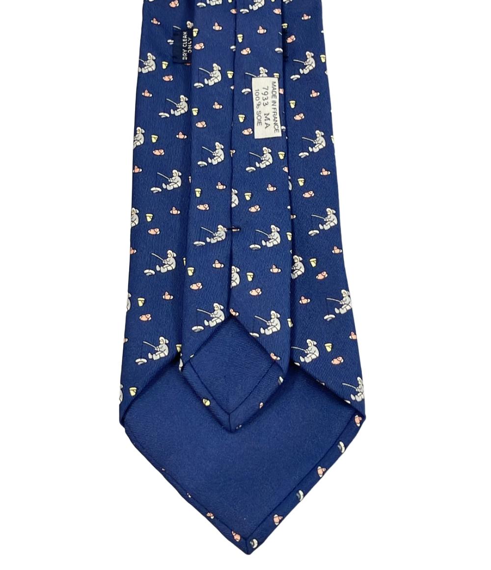 エルメス ネクタイ シルク100% メンズ HERMES