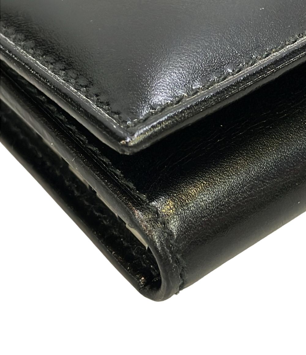 GUCCI 未使用キーケース6連 GUCCI / グッチ マイクログッチ 6連キーケース レザー ブラック