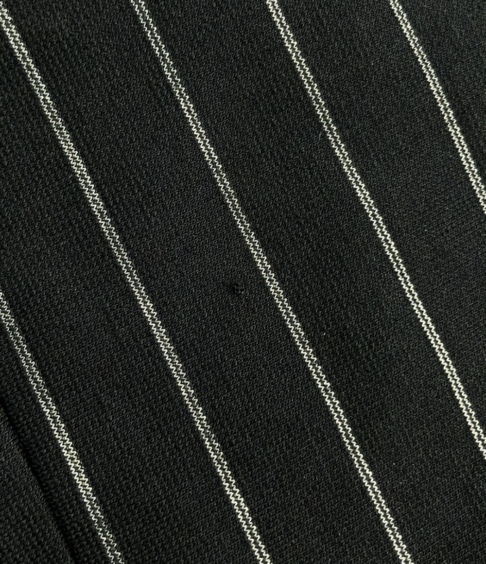 コムサ・デ・モード ノーカラージャケット ストライプ柄 レディース SIZE 9 (M) COMME CA DU MODE