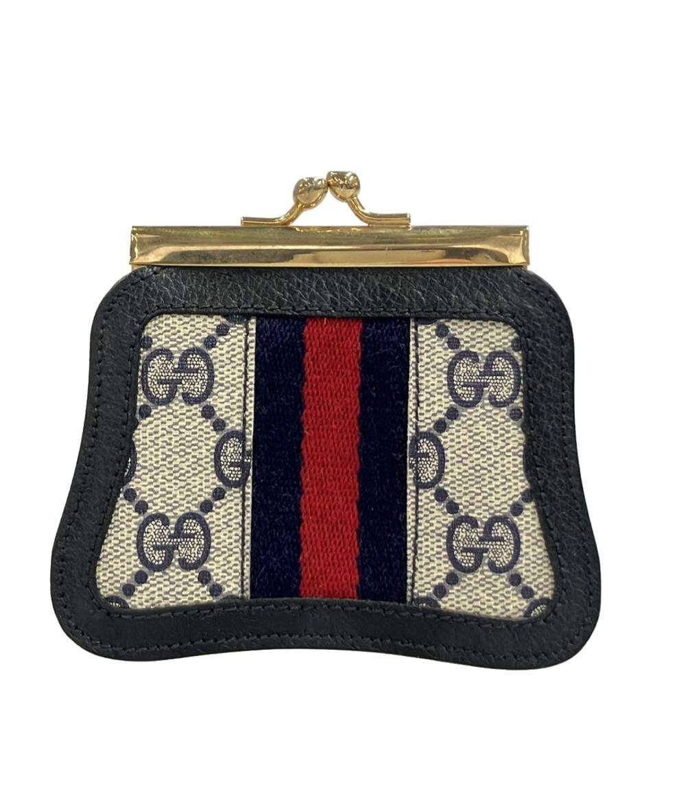 GUCCI コインケース がま口 オールドグッチ シェリーライン レディース グッチ