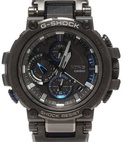 CASIO 腕時計 Bluetooth 電波ソーラー MT-G G-SHOCK ソーラー ブラック MTG-B1000 メンズ カシオ