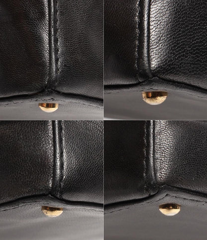 シャネル レザートートバッグ ョルダーバッグ ココマーク ゴールド金具 チョコバー レディース CHANEL