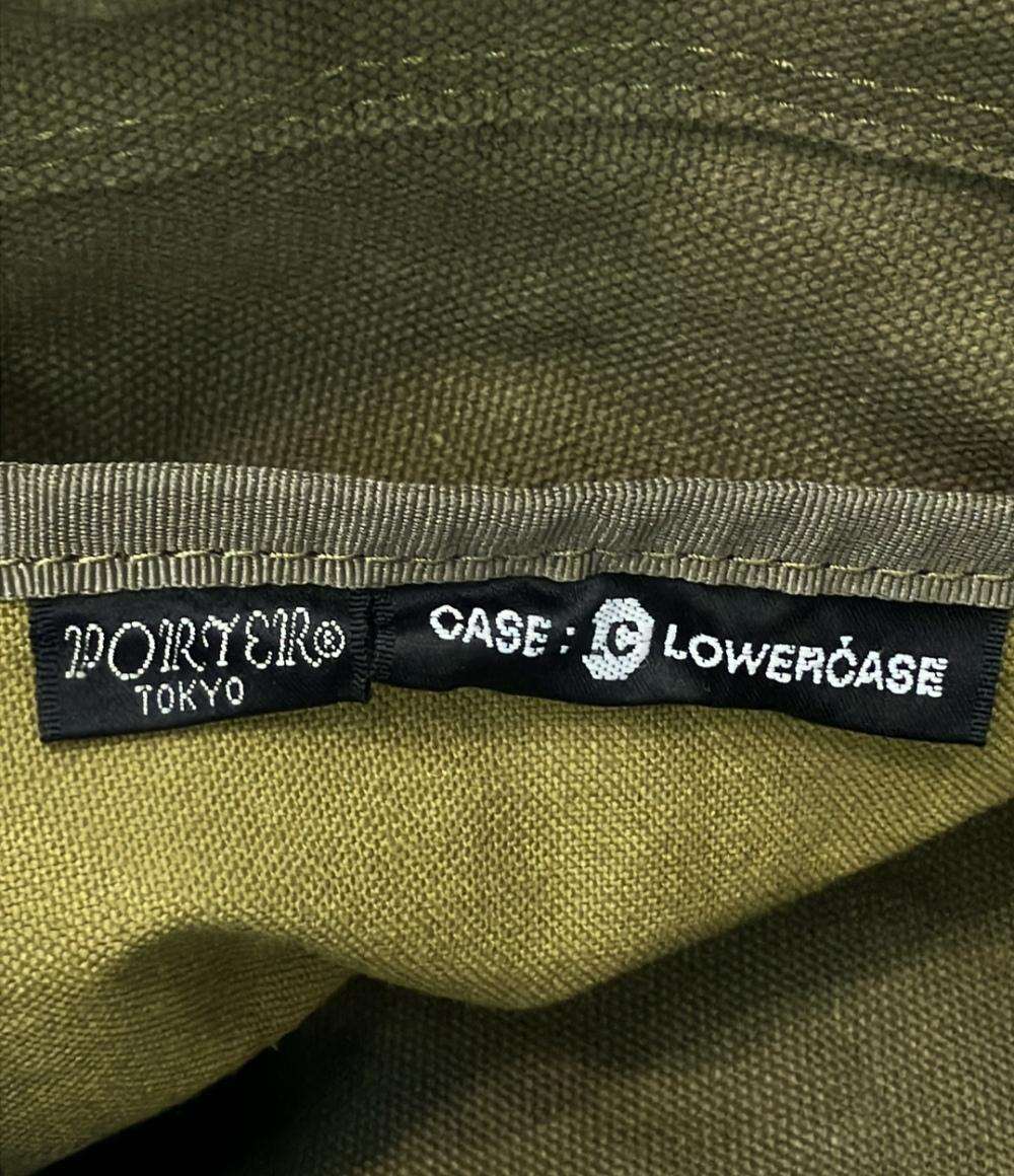 PORTER TRAVEL COUTURE by LOWERCASE トートバッグ ショルダーバッグ 肩掛け メンズ レディース ポーター