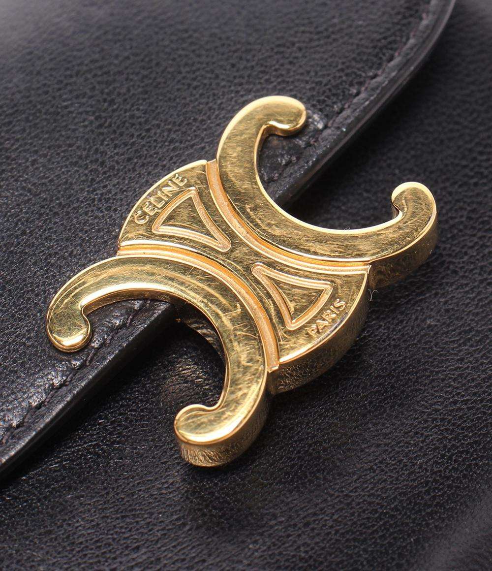 CELINE 三つ折り財布 スモール トリオンフ CELV6452BCKLLLLL00 レディース セリーヌ