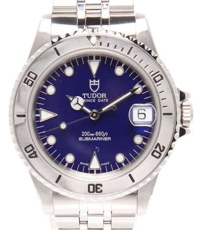 TUDOR TUDOR 腕時計 サブマリーナ 自動巻き ブルー REF.75190 メンズ チュードル チューダー