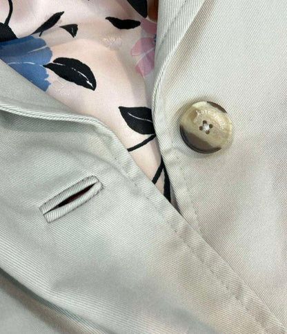 Kate Spade トレンチコート リュクス 裏地フローラルプリント ベルト K7409 レディース SIZE S ケイトスペード
