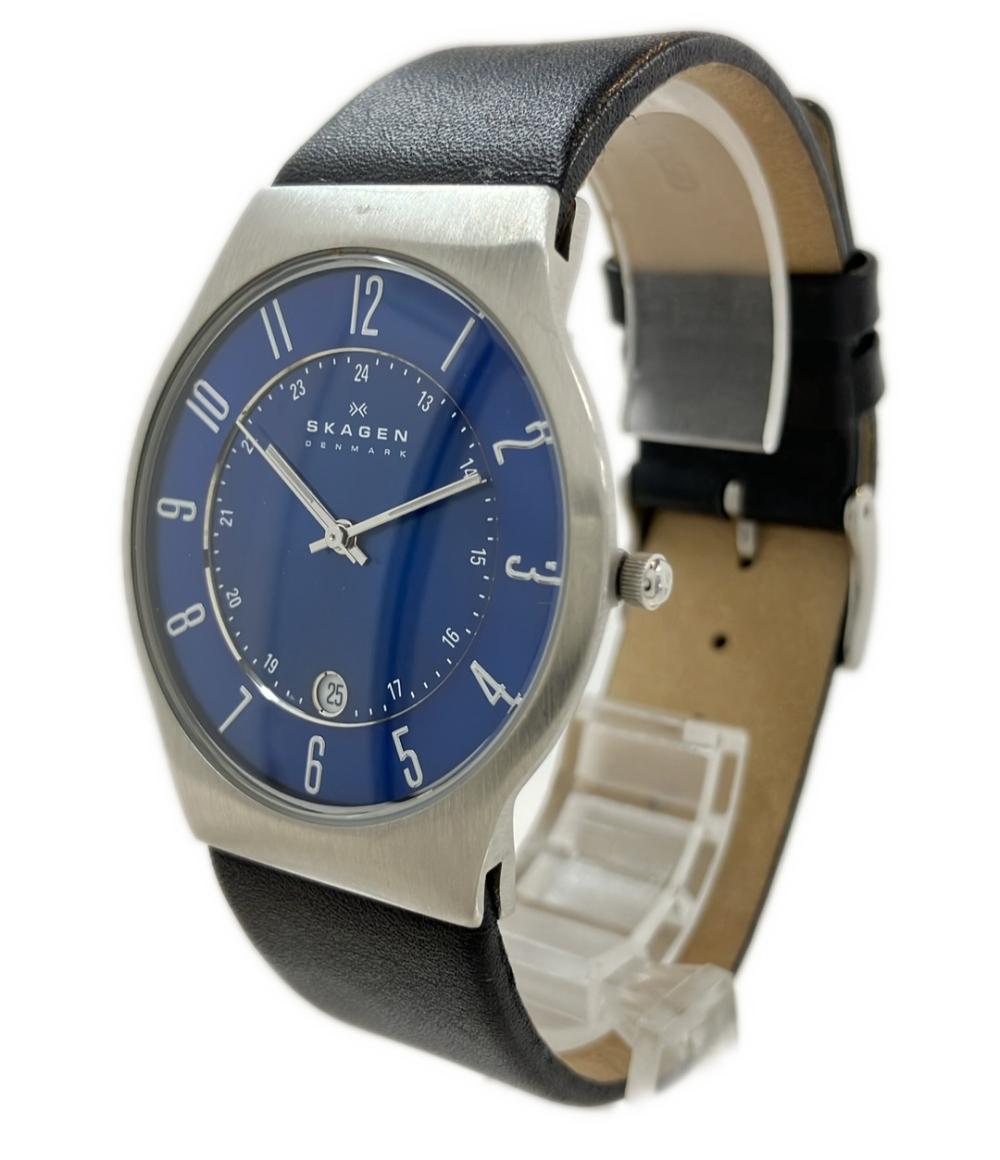 スカーゲン 腕時計 クオーツ ブルー 233XXLSLN メンズ SKAGEN