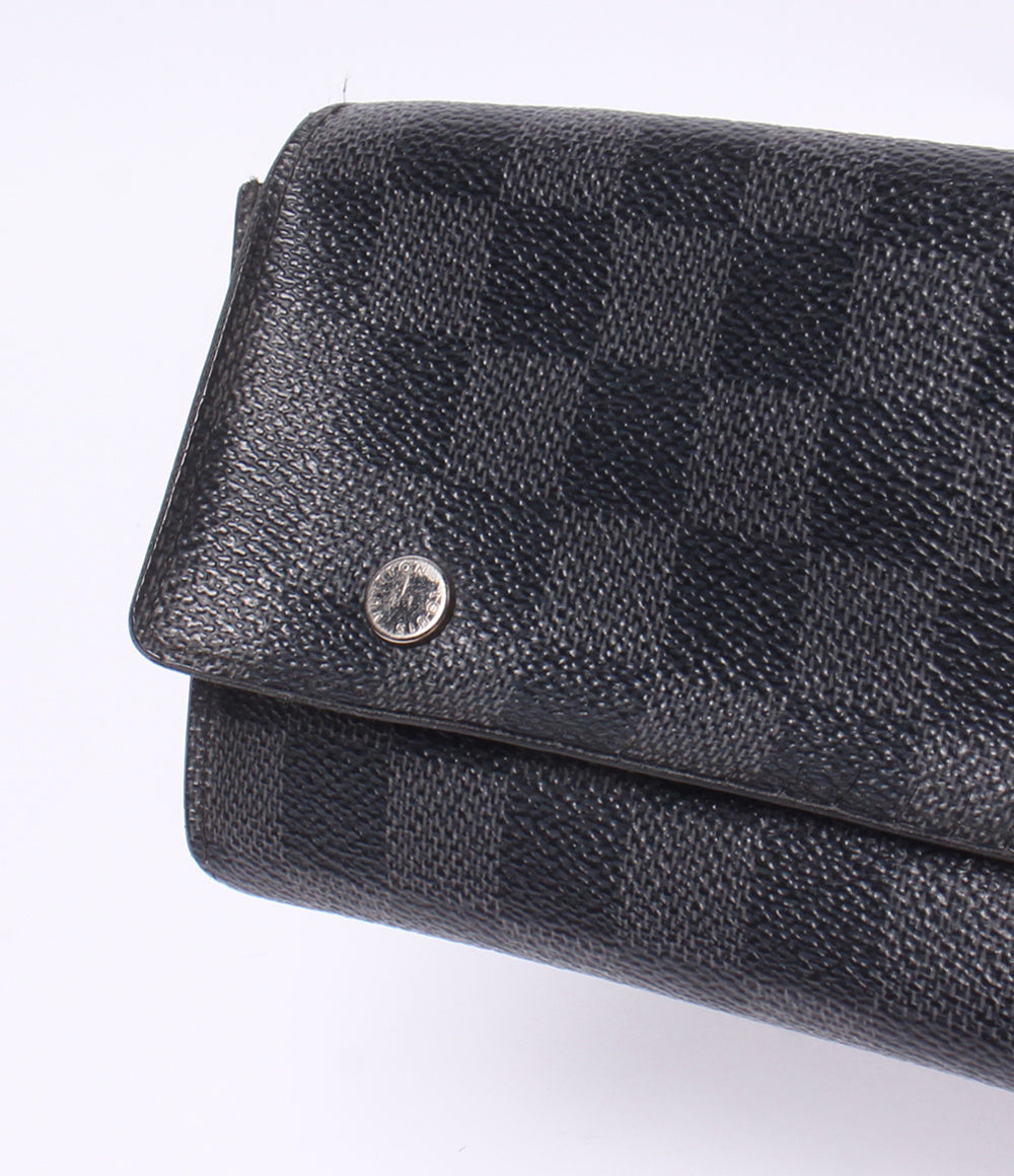 LOUIS VUITTON 長財布 ポルトフォイユ ロン モデュラブル ダミエ グラフィット N63084 メンズ ルイ・ヴィトン