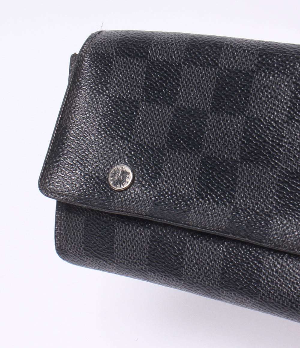 LOUIS VUITTON 長財布 ポルトフォイユ ロン モデュラブル ダミエ グラフィット N63084 メンズ ルイ・ヴィトン