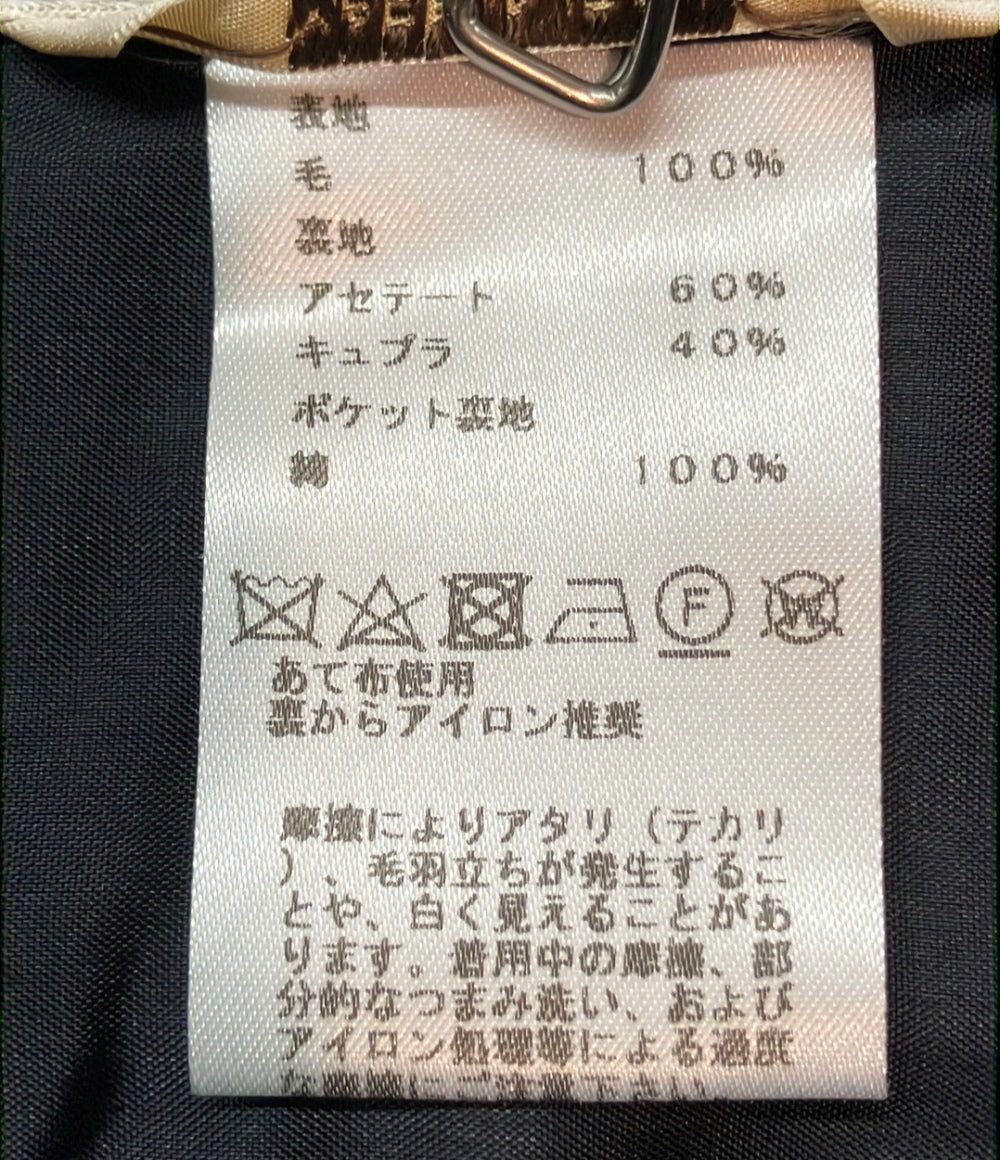 HERMES スラックスパンツ ウール 745205H372 レディース SIZE 40 (M) エルメス