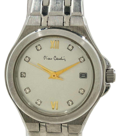 ピエールカルダン 腕時計 クオーツ シルバー レディース Pierre Cardin