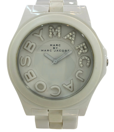 MARC BY MARC JACOBS 腕時計 クオーツ ホワイト MBM4523C レディース マークバイマークジェイコブス