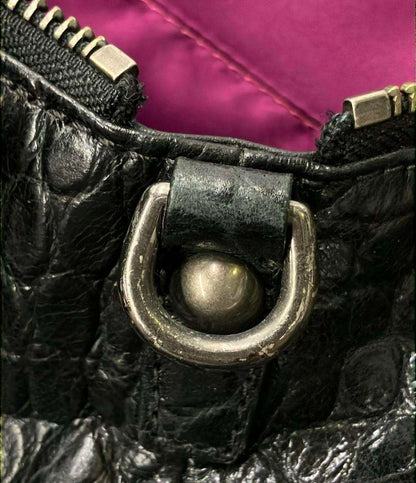 COACH ハンドバッグ クロコ型押し レザー 15924 レディース コーチ