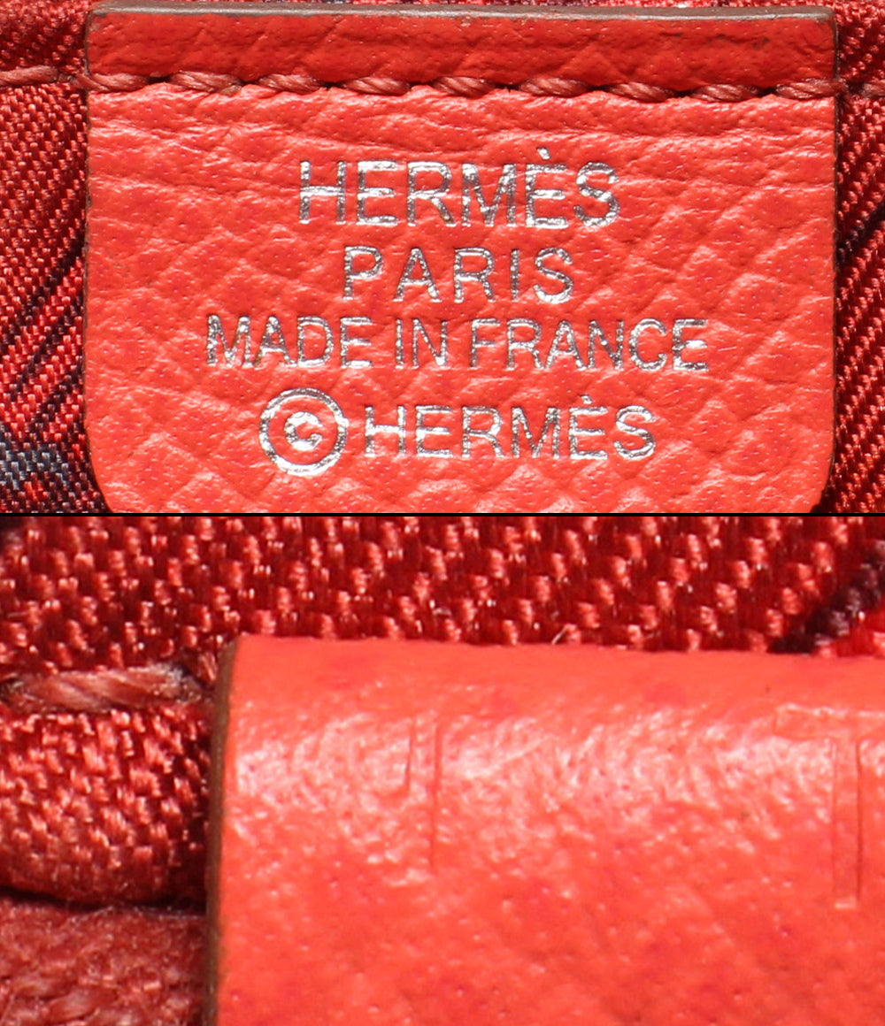 HERMES ラウンドファスナー長財布 T刻印 シルバー金具 アザップロング