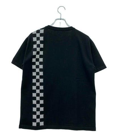 LOUIS VUITTON 半袖Tシャツ ニット ダミエストライプジャガードTシャツ RM211ZLWHKN86W メンズ SIZE M ルイ・ヴィトン