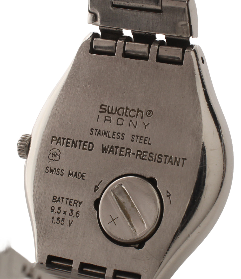 Swatch 腕時計 アイロニー IRONY クオーツ ブラック系 レディース