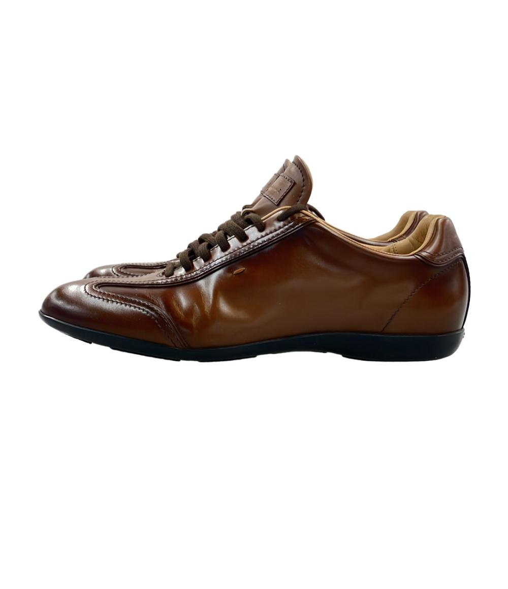 Santoni ローカットスニーカー レザー メンズ サントーニ