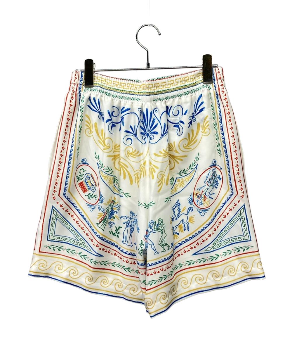 美品 Casablanca シルク ハーフパンツ メンズ SIZE M カサブランカ