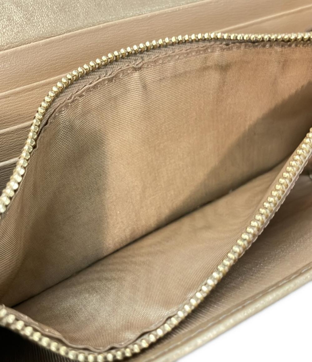 美品 サルヴァトーレフェラガモ 二つ折り長財布 ガンチーニ レディース Salvatore Ferragamo