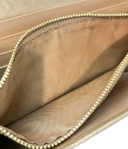 美品 サルヴァトーレフェラガモ 二つ折り長財布 ガンチーニ レディース Salvatore Ferragamo