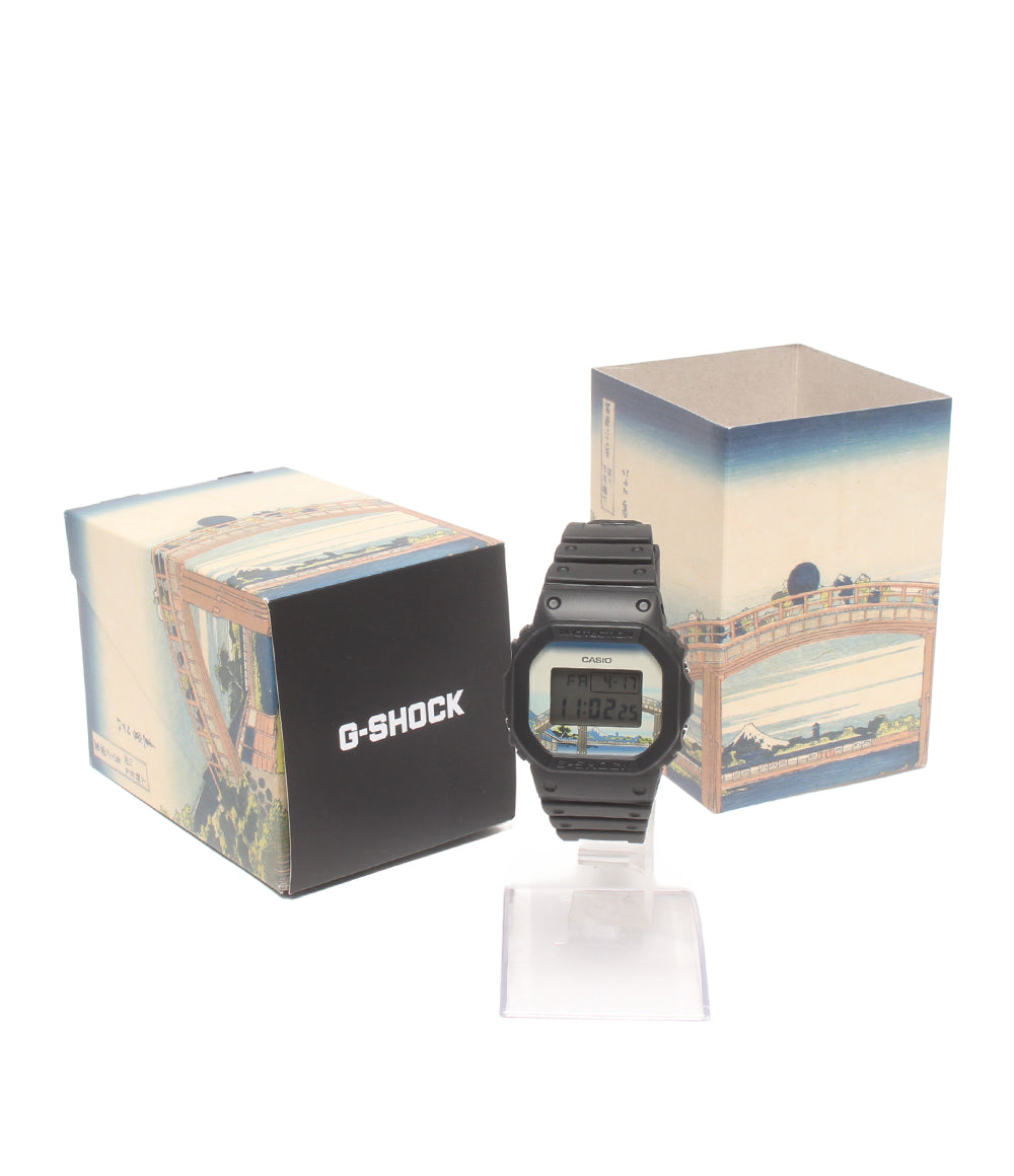 美品 カシオ 腕時計 冨嶽三十六景 深川万年橋下 G-SHOCK DW-5600UE クオーツ レディース メンズ CASIO 美品 CASIO 腕時計 冨嶽三十六景 深川万年橋下 G-SHOCK クオーツ DW