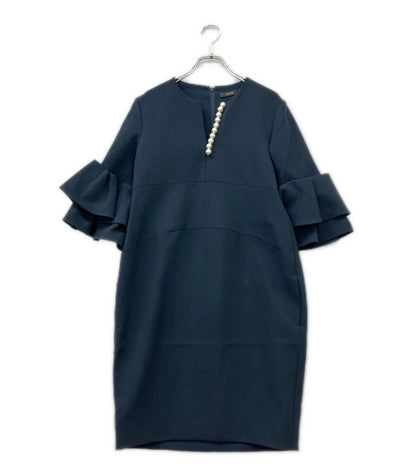 YOKO CHAN ティアードスリーブパールワンピース YCD-621-776 レディース SIZE 40 (M) ヨーコチャン